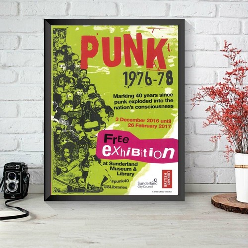 Poster mostra punk 1976 - poster,