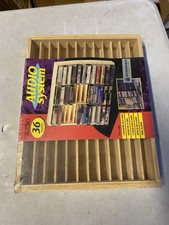 Contenitore Espositore Per 36 Audio Cassette Nuovo