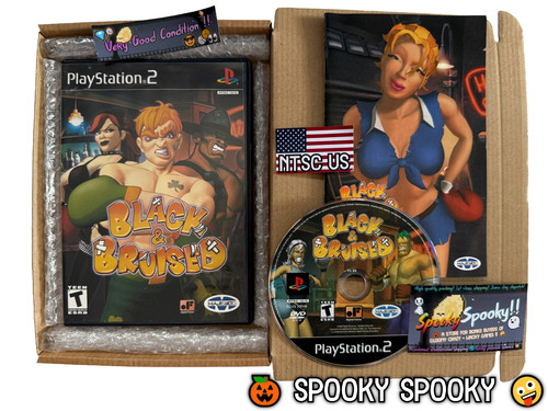 Black bruised ps2 ntsc - &,