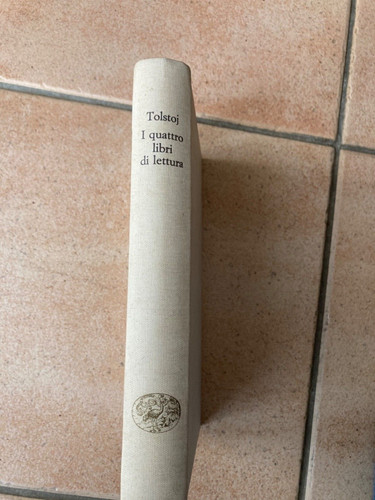 Tolstoj quattro libri - tolstoj,, i