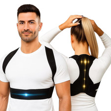 Correttore Posturale Spalle Schiena - Fascia Posturale per Uomo E Donna Regolabi