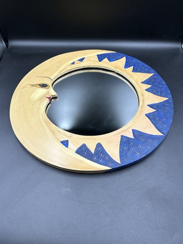 Specchio celeste legno - in,