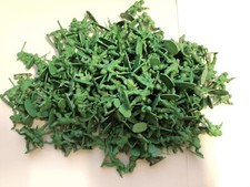 LOTTO 200 SOLDATINI Fanteria Americana WWII Scala 1/72 Colore Verde.