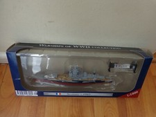 DEAGOSTINI 1/1000 - COLLEZIONE NAVI DA GUERRA - STRASBURGO 1943 WW2 MODELLINO NAVE