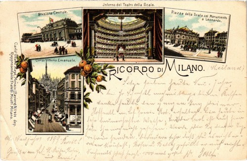 Italia ricordo milano - italia,