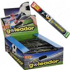 100 CARAMELLE GOMMOSE GOLEADOR GUSTO LIQUIRIZIA BOX ESPOSITORE CONFEZIONE