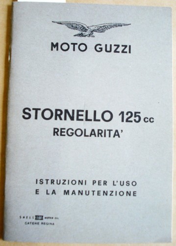 Moto guzzi stornello 125 cc - 125,
