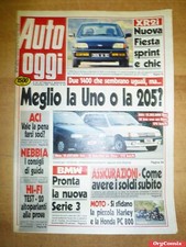 Auto oggi anno - oggi, n