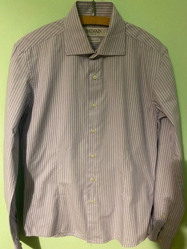 Camicia uomo balmain bianca - camicia,