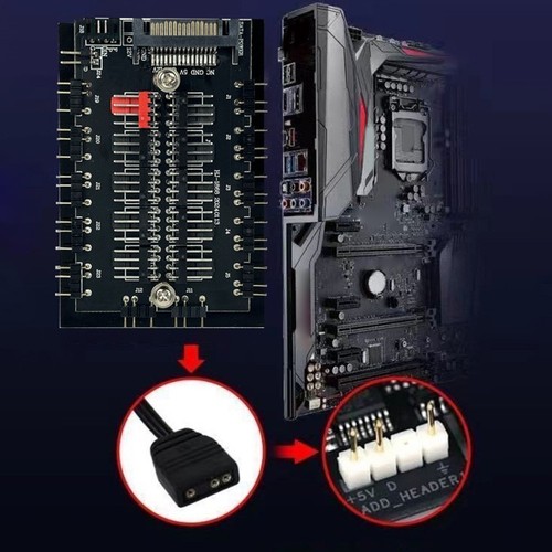 Hub controller ventola rgb - hub,