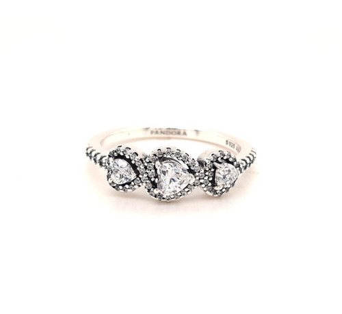 Anello trilogia cuore aureola