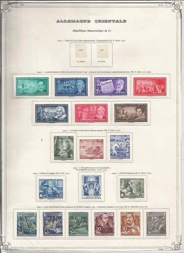 Germania germany ddr 1955 - germany,