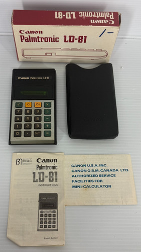 Calcolatrice canon palmtronic - calcolatrice,