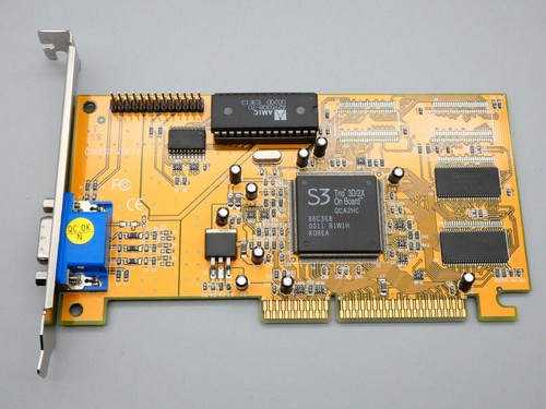 Scheda grafica agp trio - pc, s3