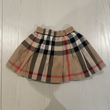 Gonna a quadri Burberry