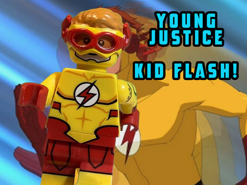 Lego young justice kid - dc,