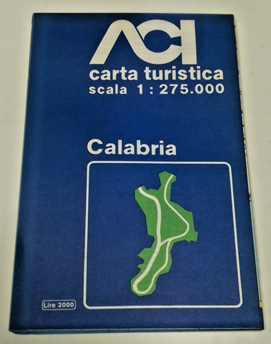 Calabria cartina stradale - cartina,