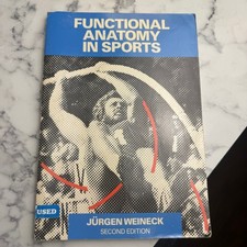 Functional Anatomy Sports Jurgen Weineck Second Edition Mosby Paperback Coaching