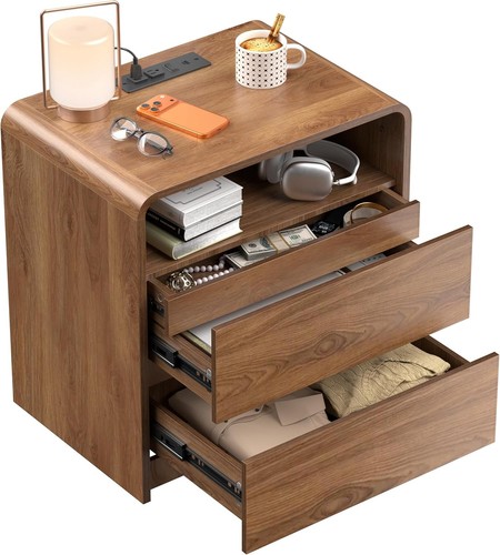 Comodino moderno con cassetti - comodino,