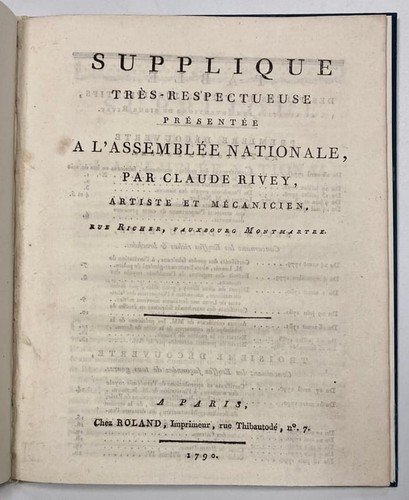Rivey claude supplique - rivey.,