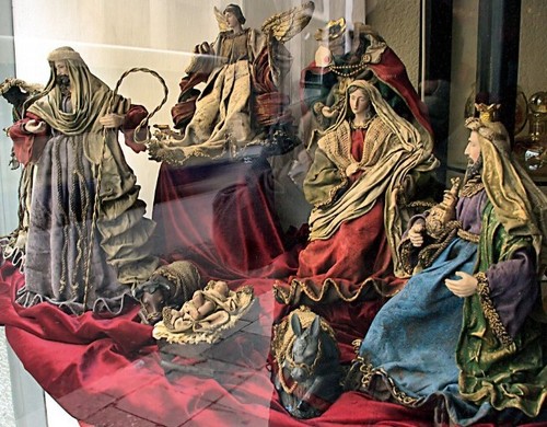 Antico presepe stile - , siciliano