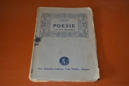 Giusti poesie cura d - giusti,