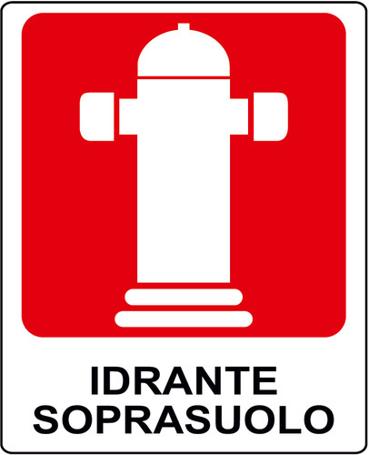 Adesivo idrante soprasuolo - adesivo,