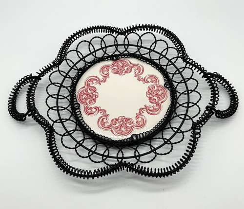 Piatto ceramica vintage
