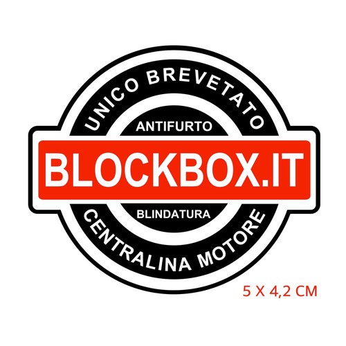 Stickers block box adesivo - 2x,