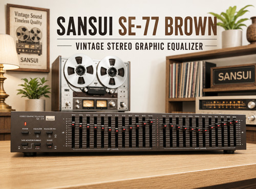 Sansui brown - se-77,