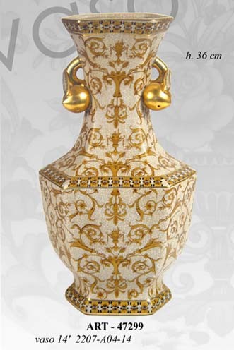 Vaso cinese anfora tavolo - vaso, da