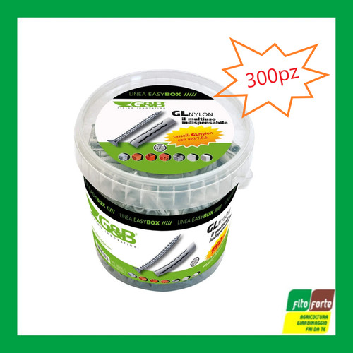 Tasselli nylon con viti - x,