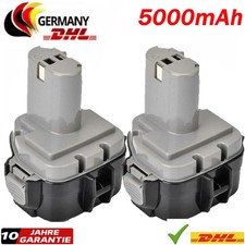 2x BATTERIA originale 12V 5Ah per Makita 1220 1222 1233 1234 1235F 6270D 192598 PA12