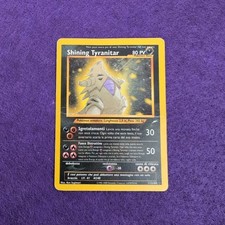 SHINING TYRANITAR Neo Destiny ITA Carta Pokemon Vintage Rara Segreta - HP