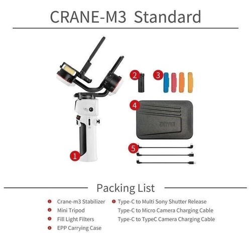 Zhiyun crane stabilizzatore - m3,