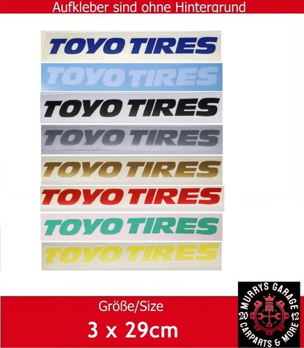 Adesivo logo toyo tires - adesivo,