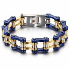 Bracciale catena moto acciaio