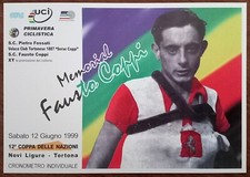 Cartolina Ciclismo Fausto