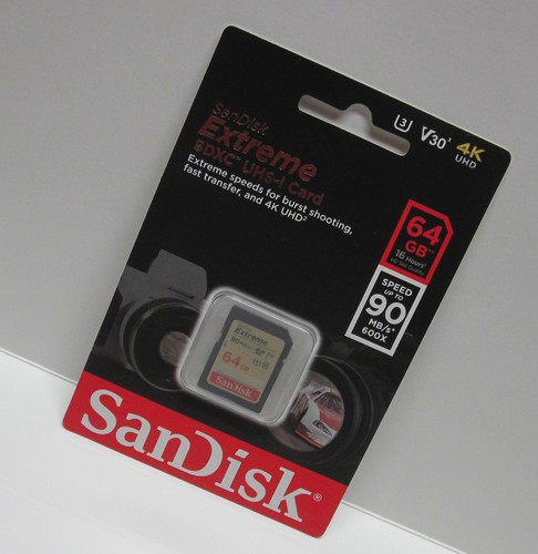 Scheda sandisk 64g extreme - scheda,