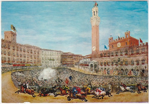 Siena palio la corsa - -,