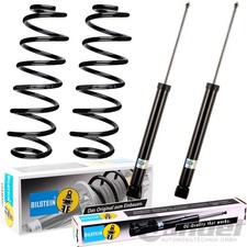 2x BILSTEIN B4 Ammortizzatore + Molle Posteriore Adatto per VW Polo V 6R 3-TÜRER