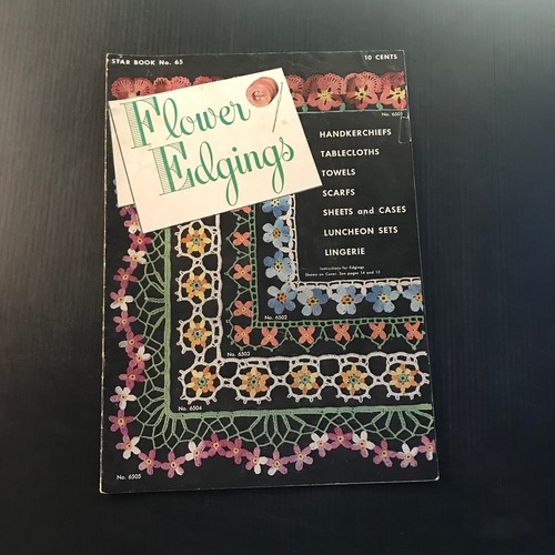 Flower edgings star book - edgings,