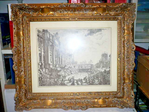 Casa quadri antica - antica, stampa