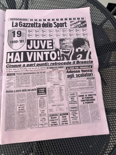 Giornale calcio ristampa - giornale,