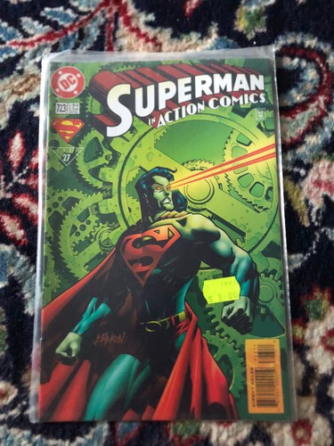 Action comics 723 - action, superman