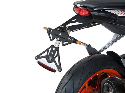 Portatarga barracuda per ktm - portatarga,