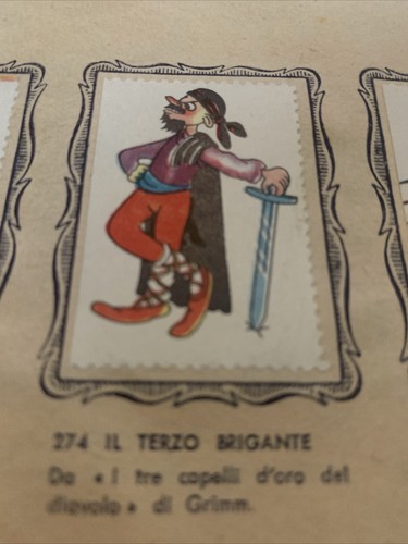 Figurina 274 maschere e - figurina, n.274