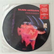 LP - BLACK SABBATH - Paranoid - Picture Disc  - RE ITA 2003 - MINT/EX