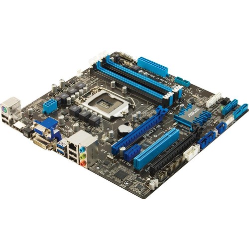 Scheda madre asus p8h77 le - scheda,