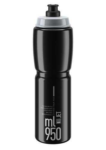 Elite borraccia jet 950ml - jet,